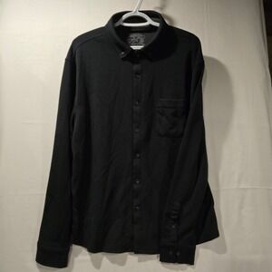 Laguna Est 1946 Black Long Sleeve Button Up Shirt Men's Size Large